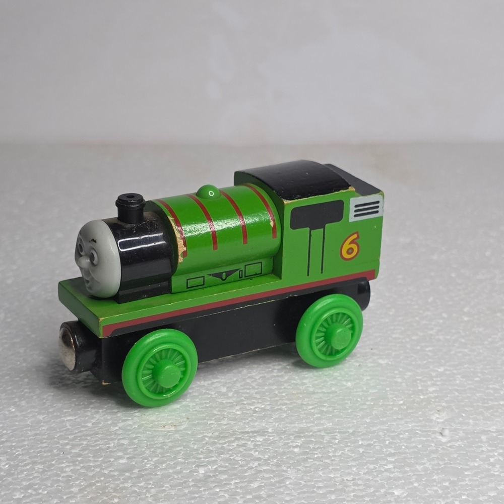 Learning Curve Thomas & Friends Percy Wooden Railway Train Toy 3 inch 1406OW00